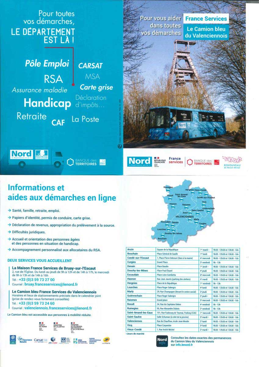 camion bleu douaisis