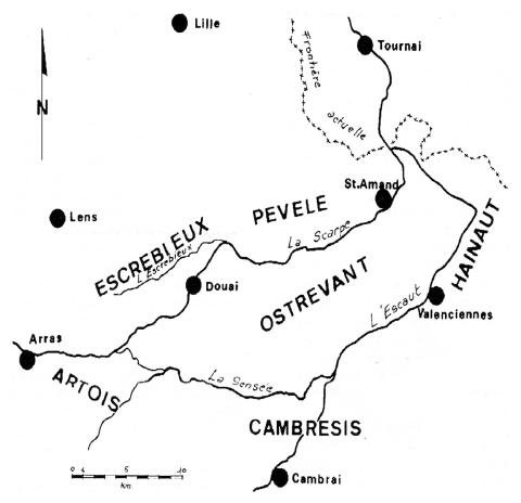Ostrevant le pays des gens de l'est